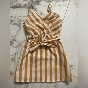 Tank top with wrap around belt